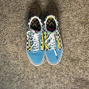 Vans old skool, crazy checks multi